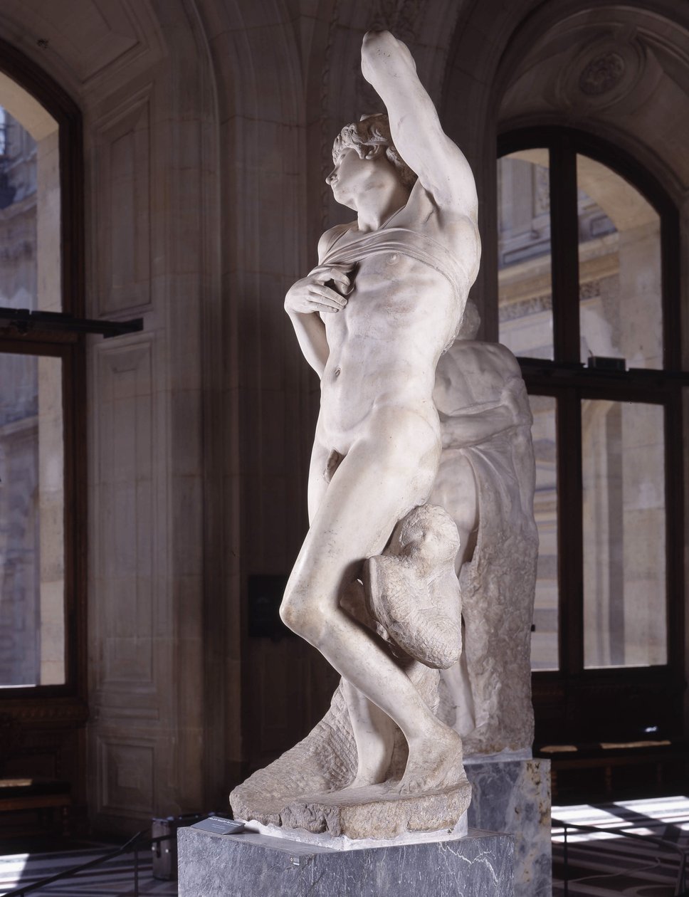 Tutsak, Ölen Köle olarak bilinir by Michelangelo Buonarroti