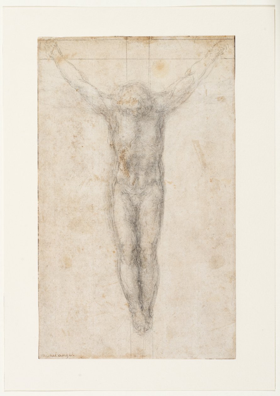 İsa çarmıhta by Michelangelo Buonarroti