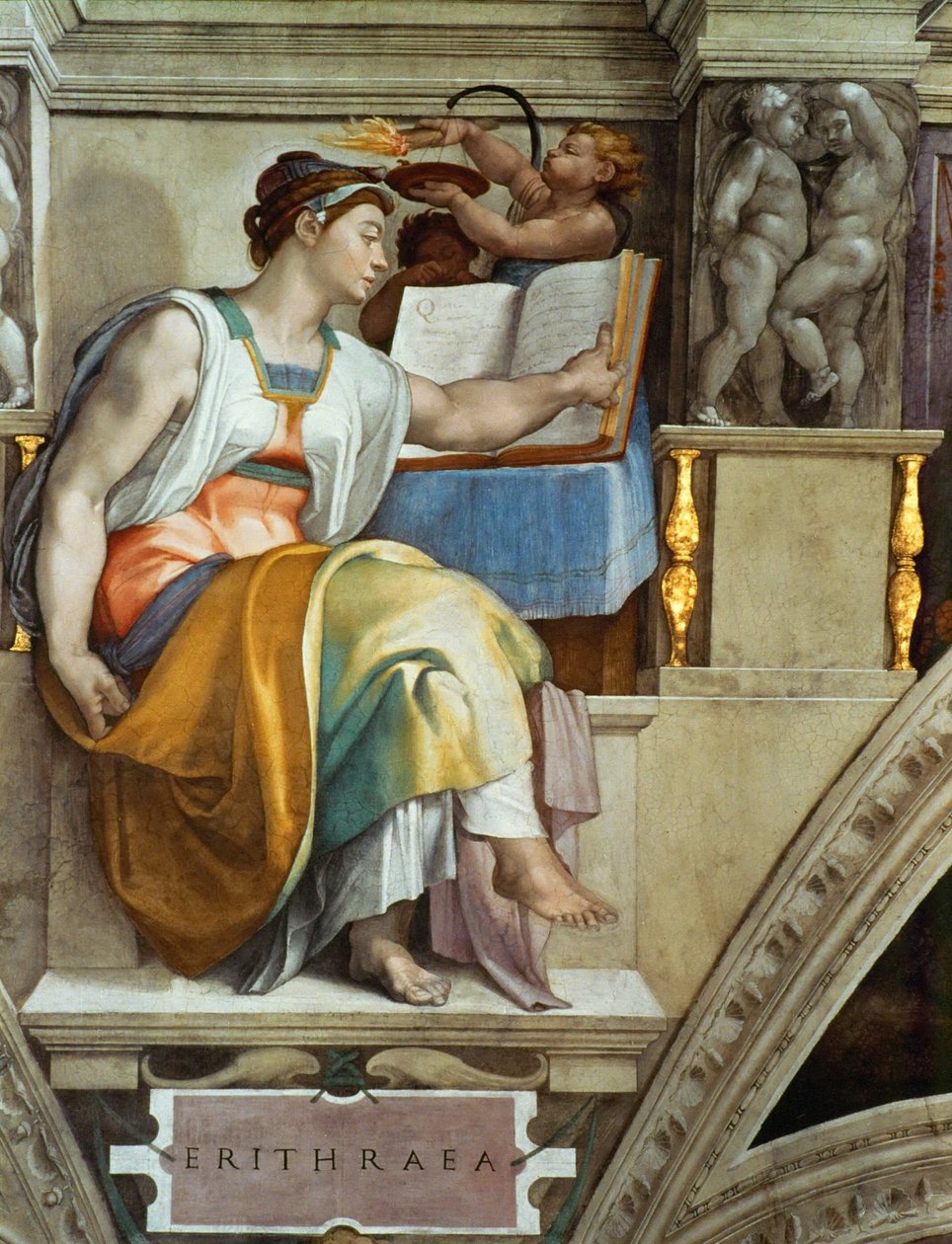 Erythraean Sibil by Michelangelo Buonarroti