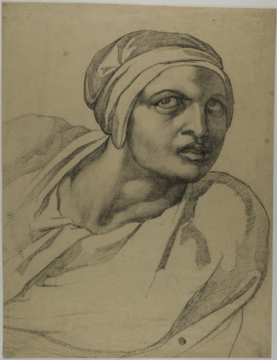 Yarım Boy Figür by Michelangelo Buonarroti