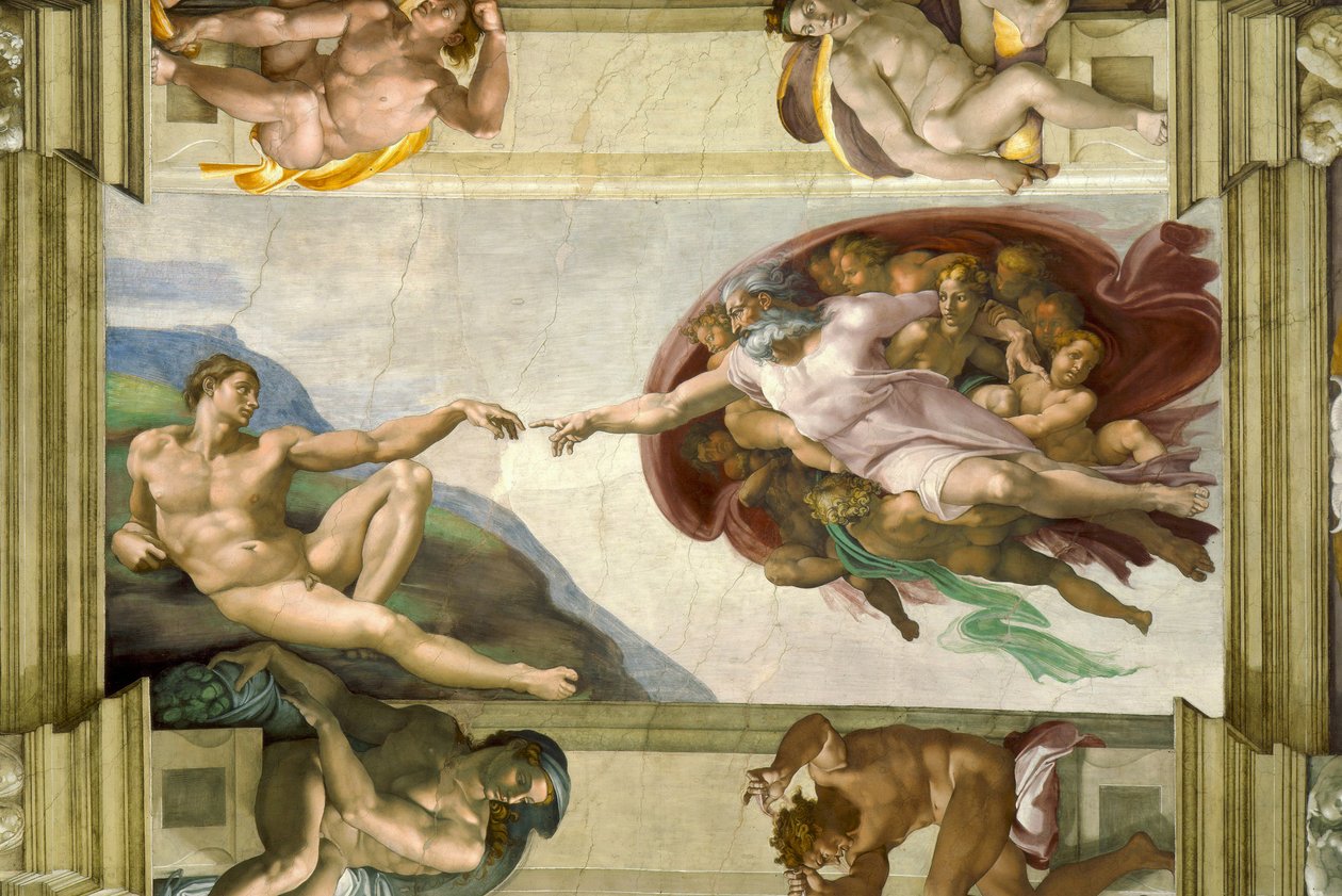 Sistine Şapeli Tavanı (1508-12): Adem