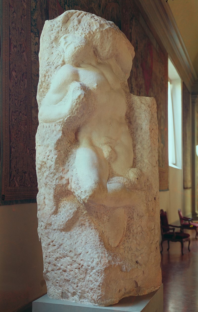 Uyanış Köle, 1519-20 by Michelangelo Buonarroti