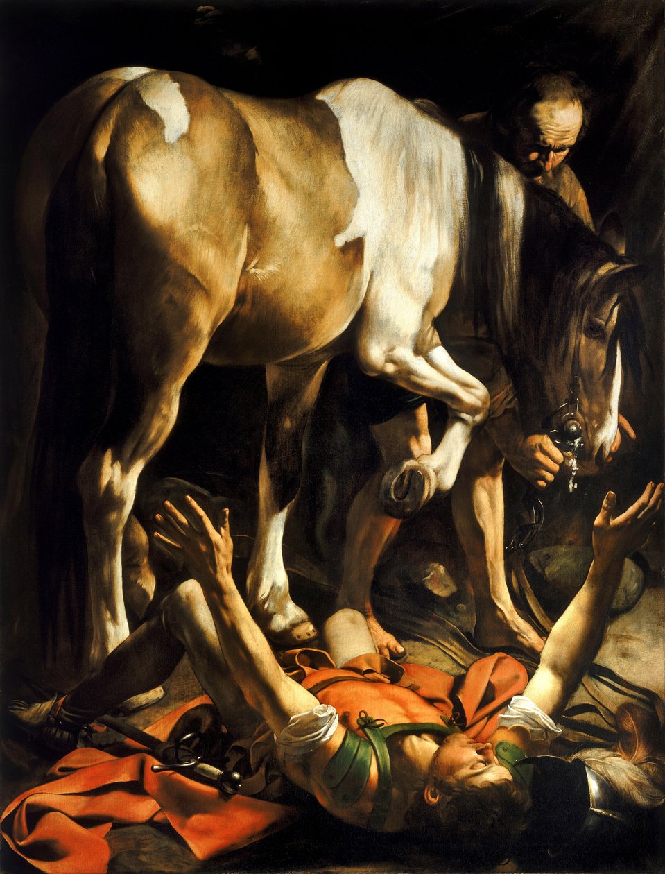 Aziz Paul Dönüşümü by Michelangelo Merisi da Caravaggio