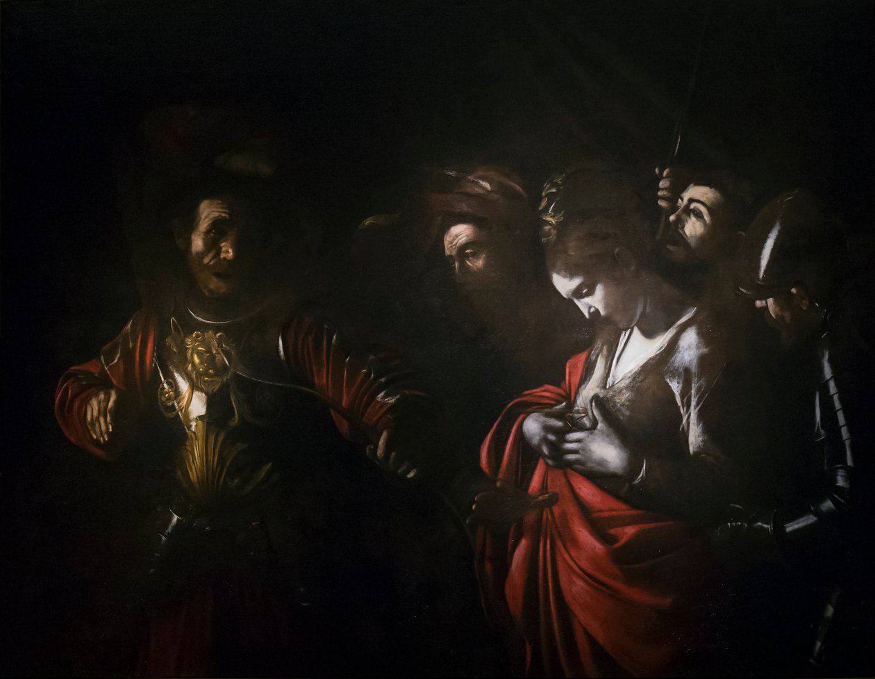 aziz Ursula'nın şehitliği by Michelangelo Merisi da Caravaggio
