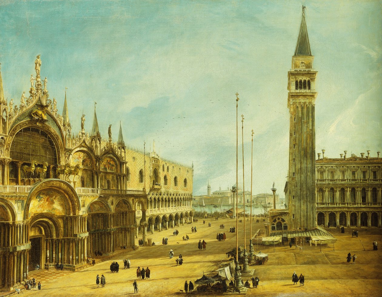 Piazza San Marco, Venedik, by Michele Marieschi