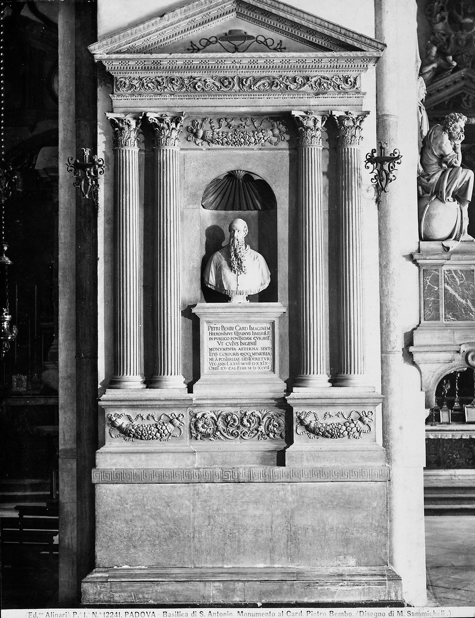 Pietro Bembo için cenaze anıtı by Michele Sanmicheli