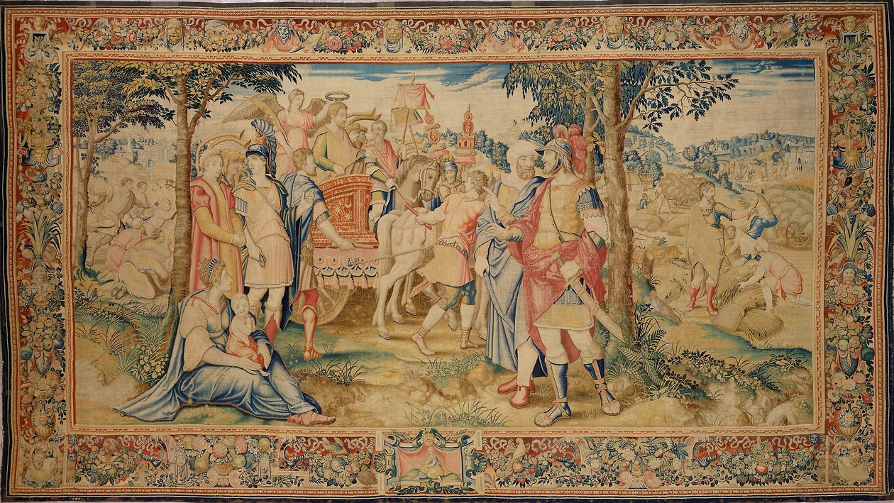 Mısır üzerinde Joseph Cetvel (goblen) by Michiel I Coxcie