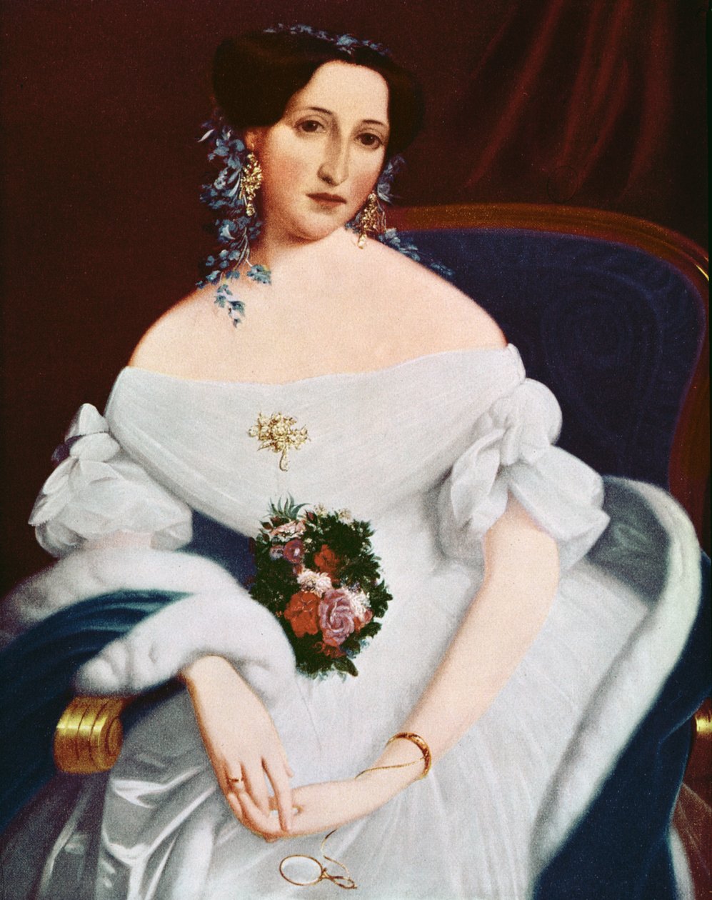 Luisa Pesjakova, c.1855 by Mihael Stroj