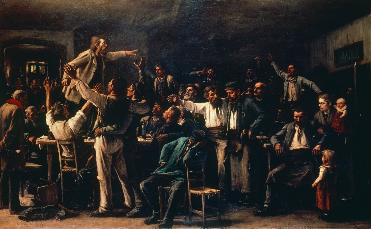 Çarpmak by Mihály Munkácsy
