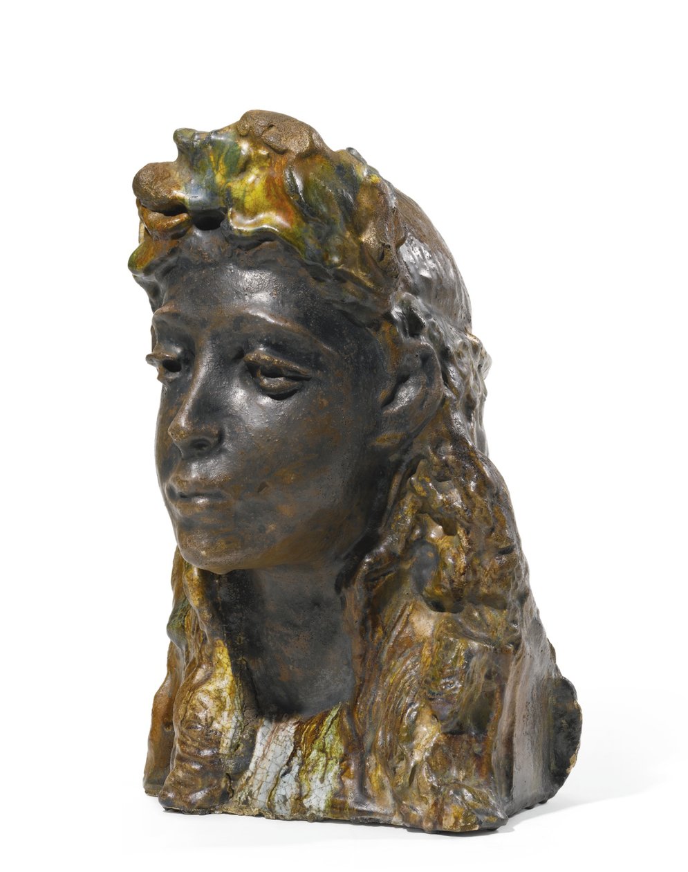 Çelenkli Kız, 1898-1900 by Mikhail Aleksandrovich Vrubel