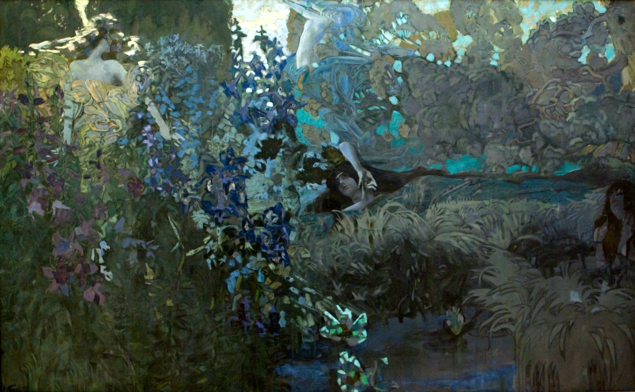 Sabah, 1897. by Mikhail Aleksandrovich Vrubel