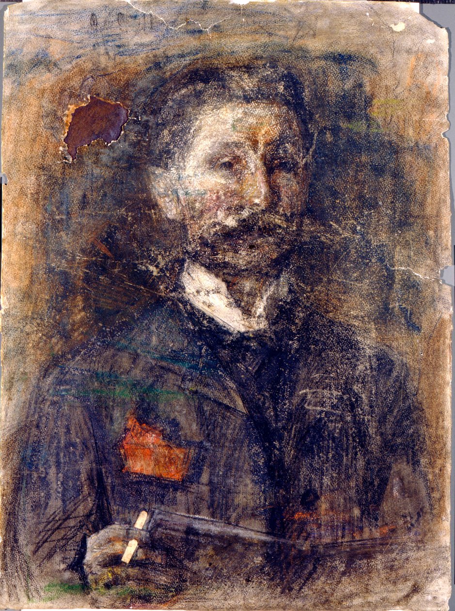 Otoportre, 1904. by Mikhail Aleksandrovich Vrubel