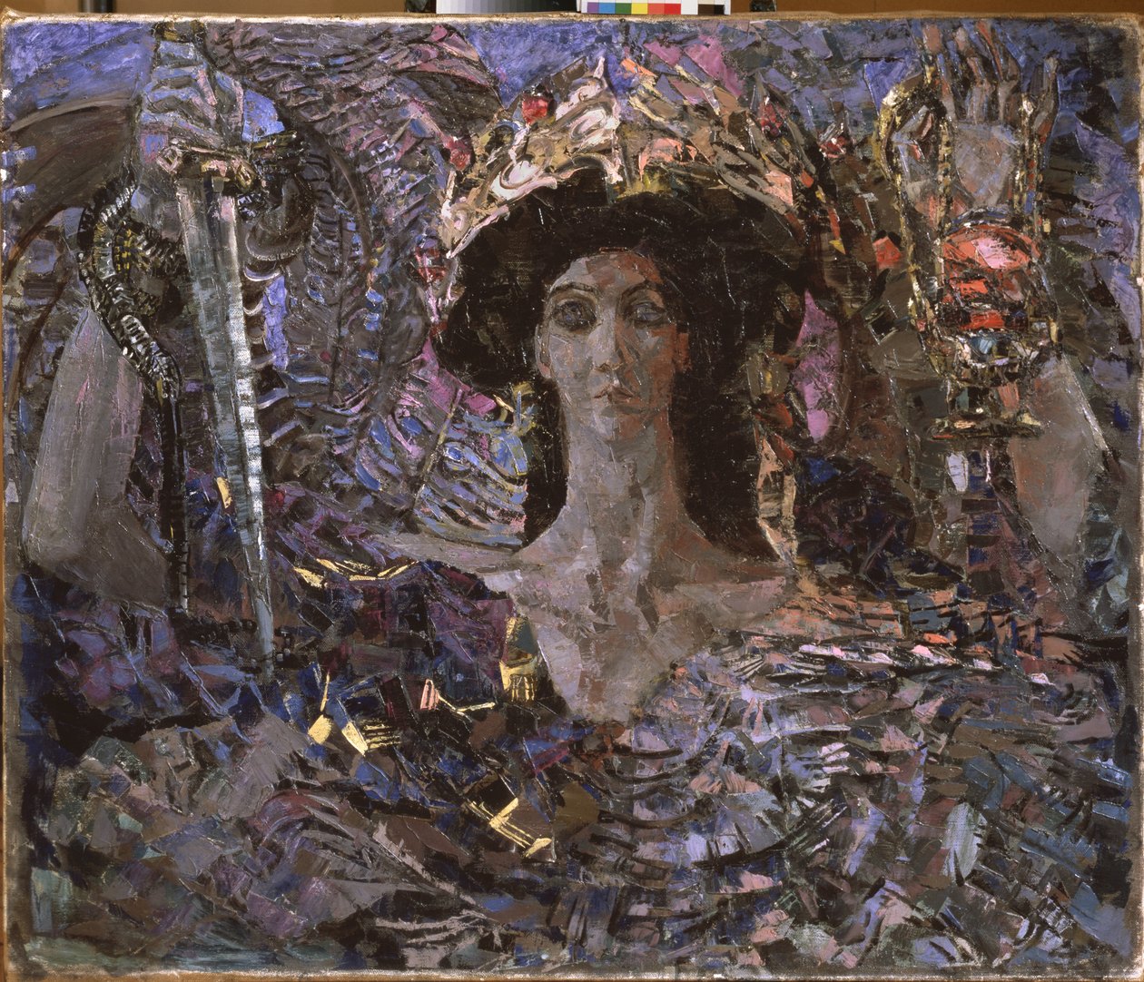 Altı kanatlı Seraphim (Azrail) 1904 by Mikhail Aleksandrovich Vrubel