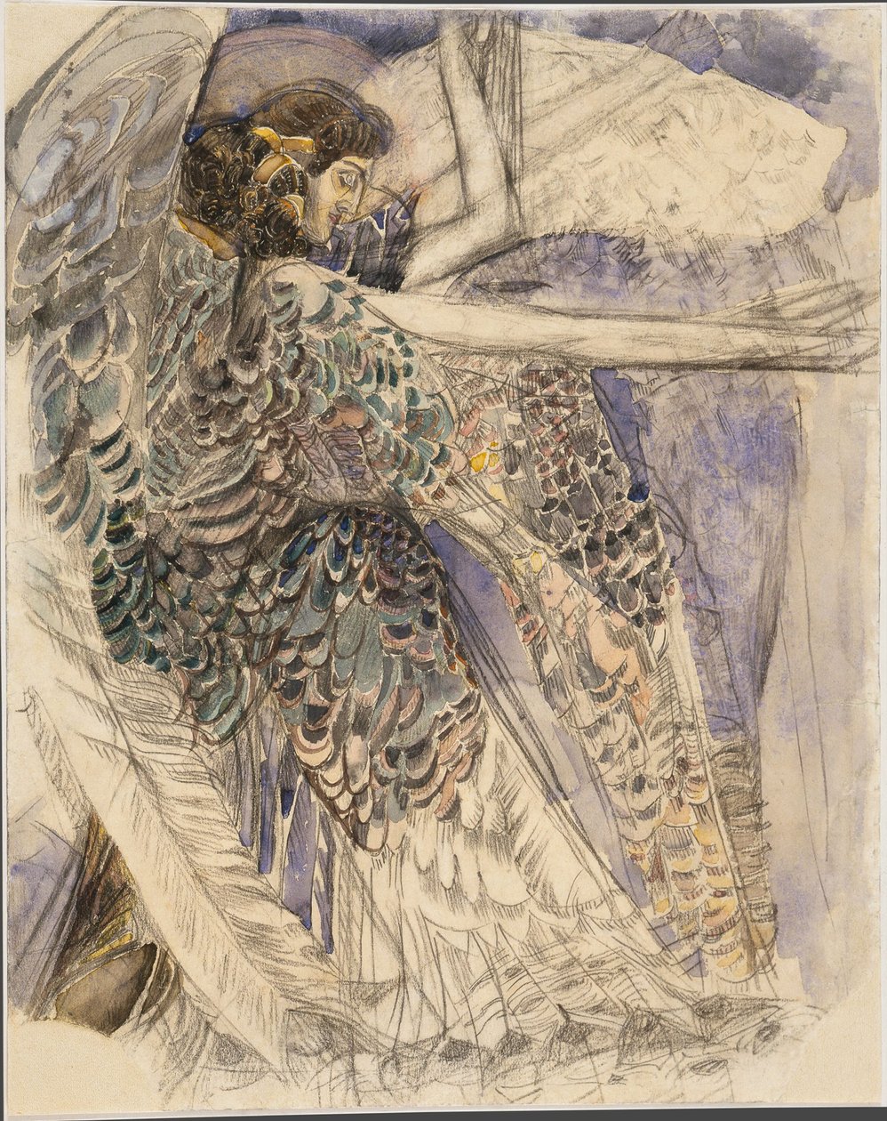 Serap, 1904-1905. by Mikhail Aleksandrovich Vrubel