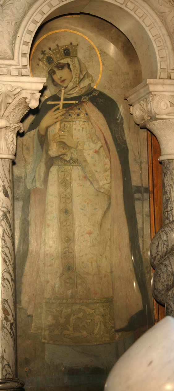 Aziz Olga, Kiev Prensesi, 1885-1896 by Mikhail Vasilievich Nesterov