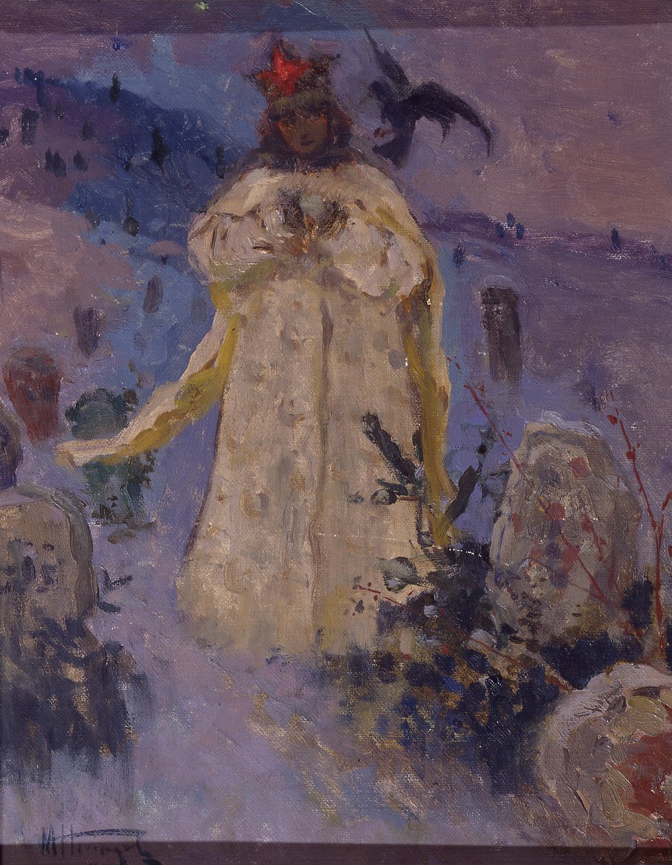 Çarevna Prenses, 1887 by Mikhail Vasilievich Nesterov