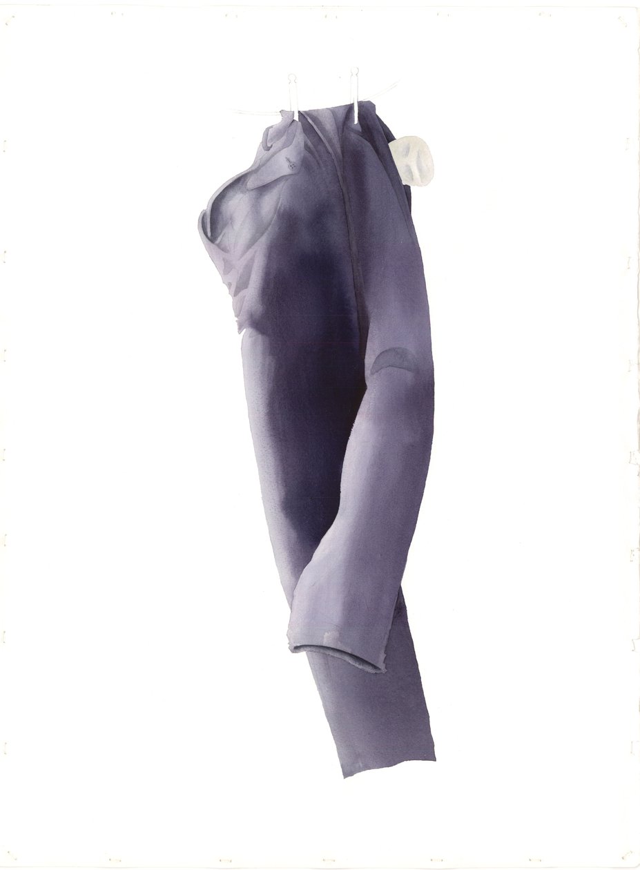 Larky Tiree Pantolon, 2004 (kağıt üzerinde wc) by Miles Contemporary Artist Thistlethwaite