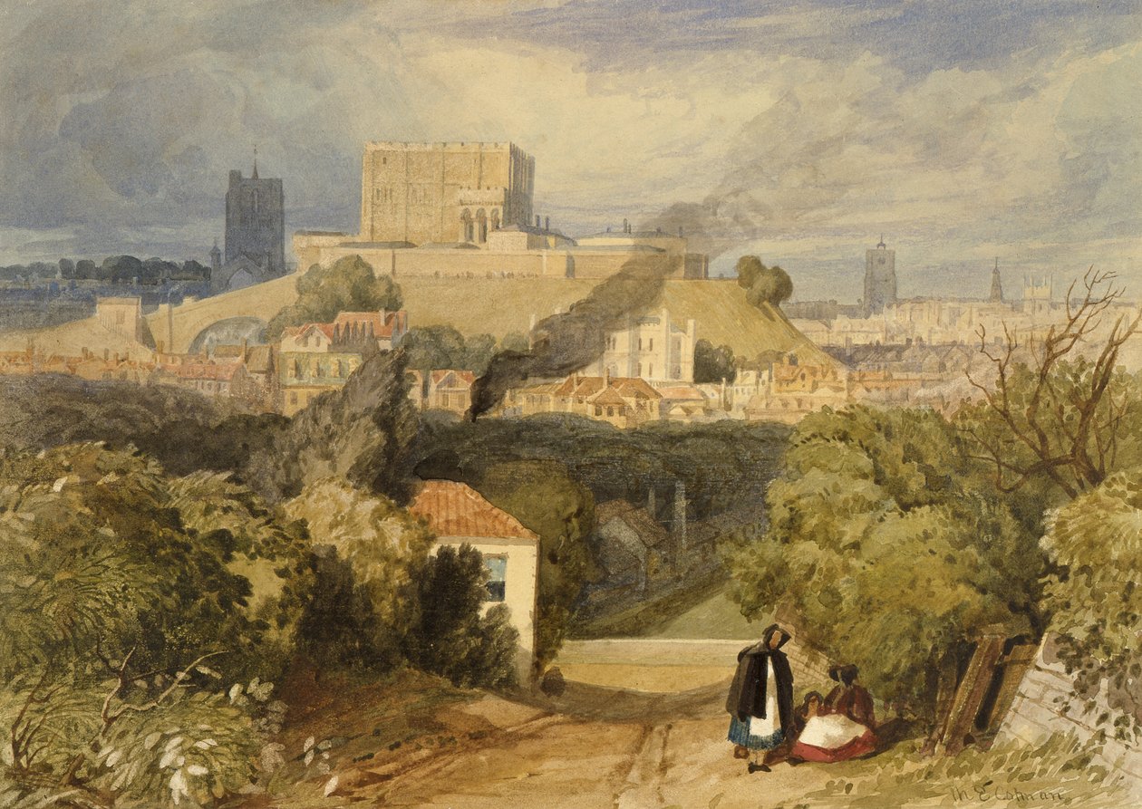 ಪೂರ್ವದಿಂದ ನಂ.1188 ನಾರ್ವಿಚ್, c.1828 ಟರ್ಕ್ by Miles Edmund Cotman