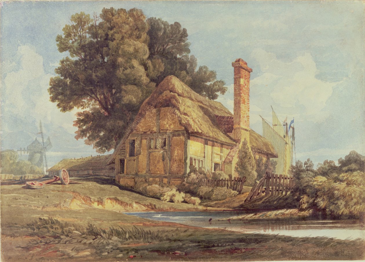 Nehir Kenarı Kır Evi by Miles Edmund Cotman