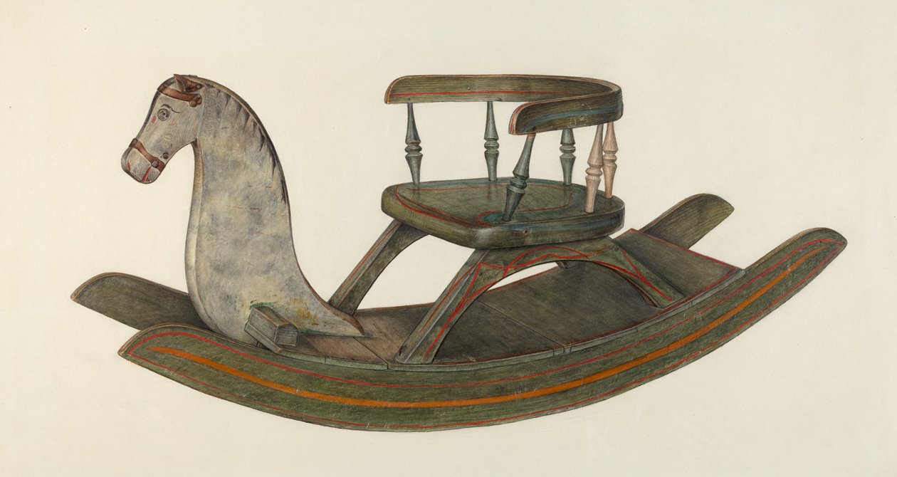 Sallanan At, c. 1940. by Mina Lowry
