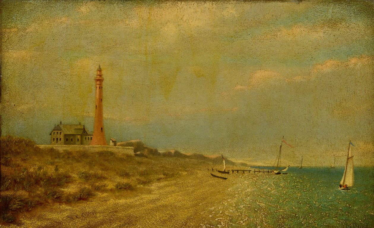Ateş Adası Deniz Feneri. by Miner Kilbourne Kellogg