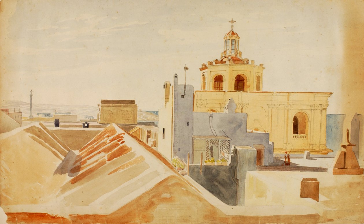 Malta, 1844. by Miner Kilbourne Kellogg