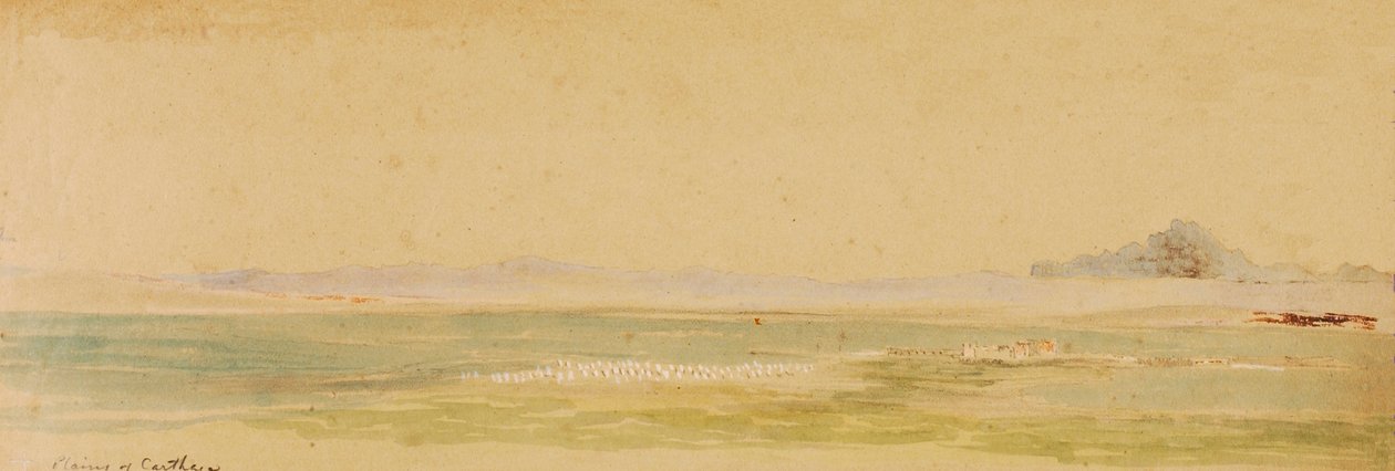 Kartaca Ovaları, 1854. by Miner Kilbourne Kellogg