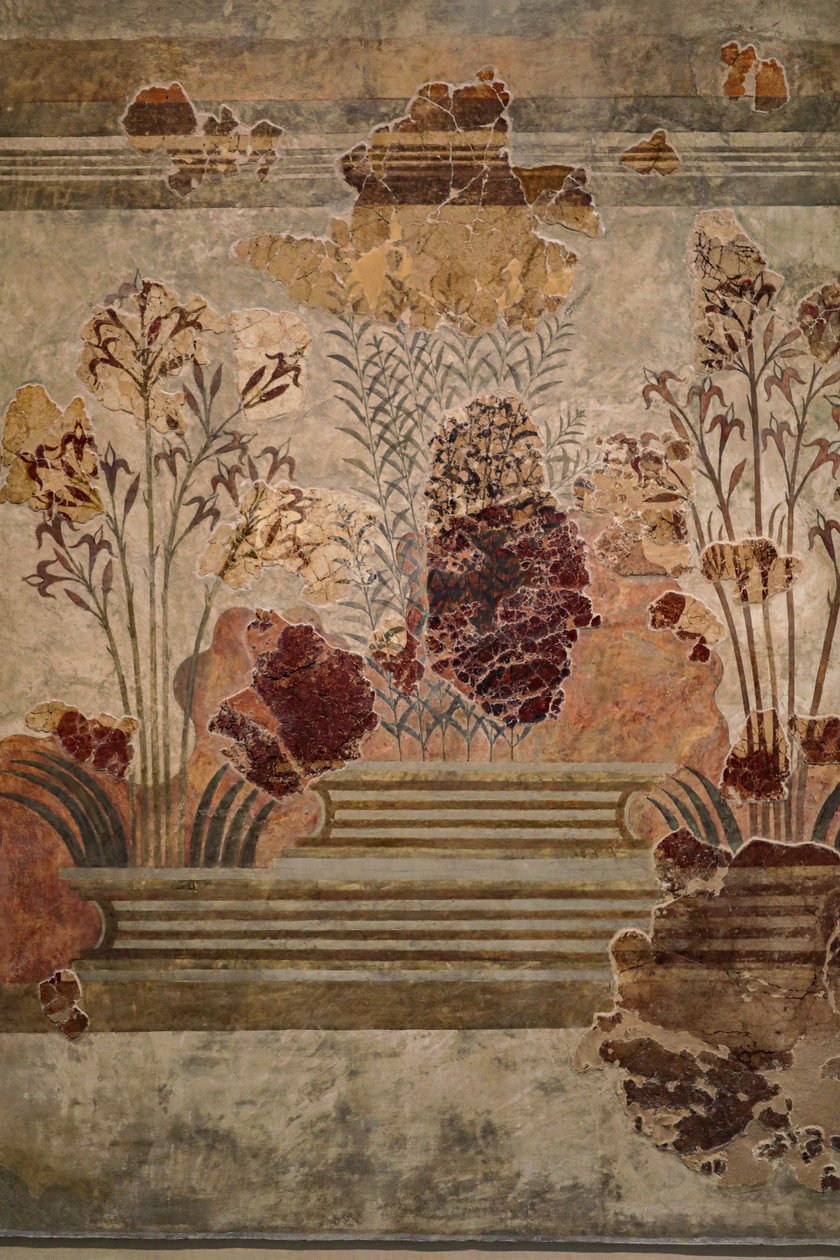 "Liliy Freskleri" Paneli by Minoan