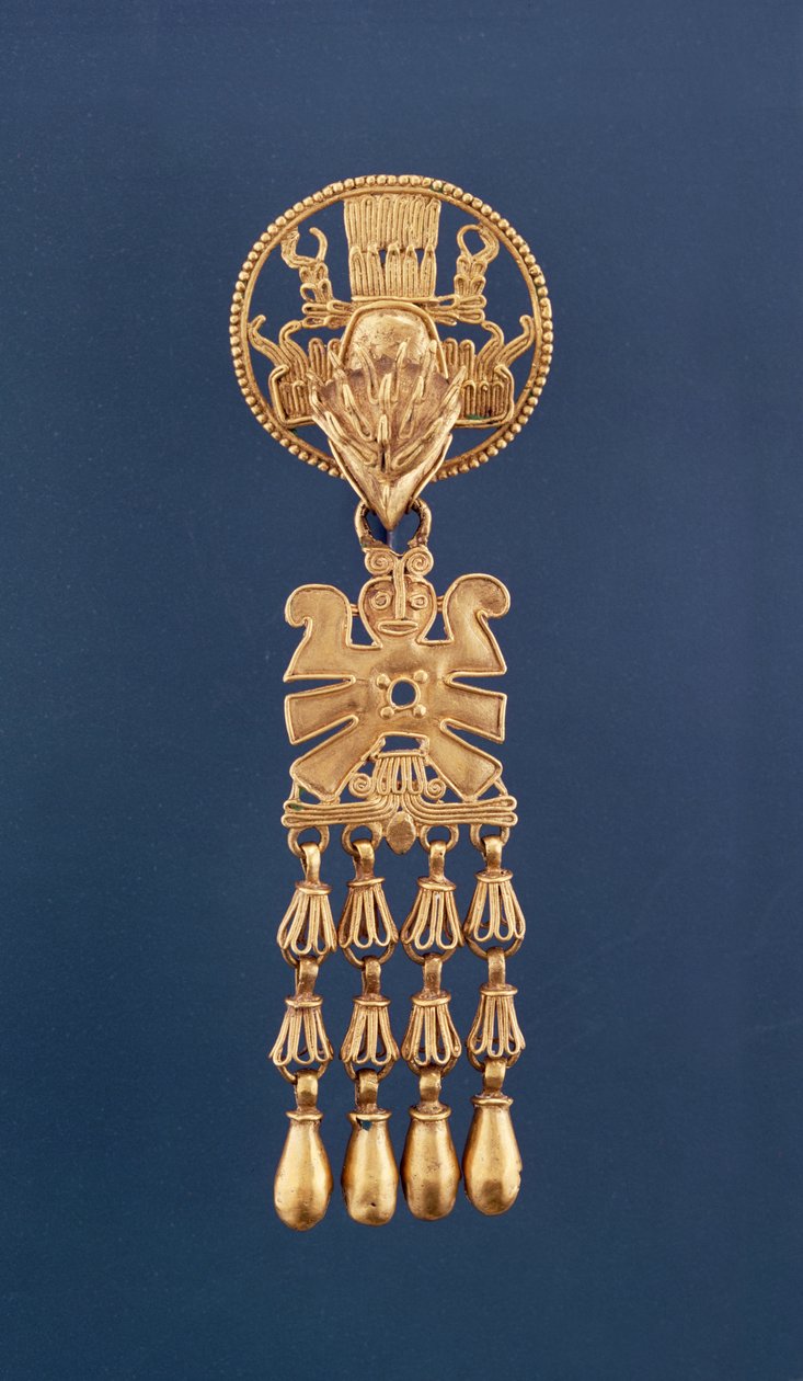 Stilize Figür (altın) by Mixtec