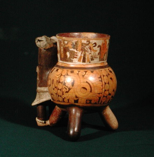 Tripod Tencere (seramik) by Mixtec Puebla Mixtec Puebla