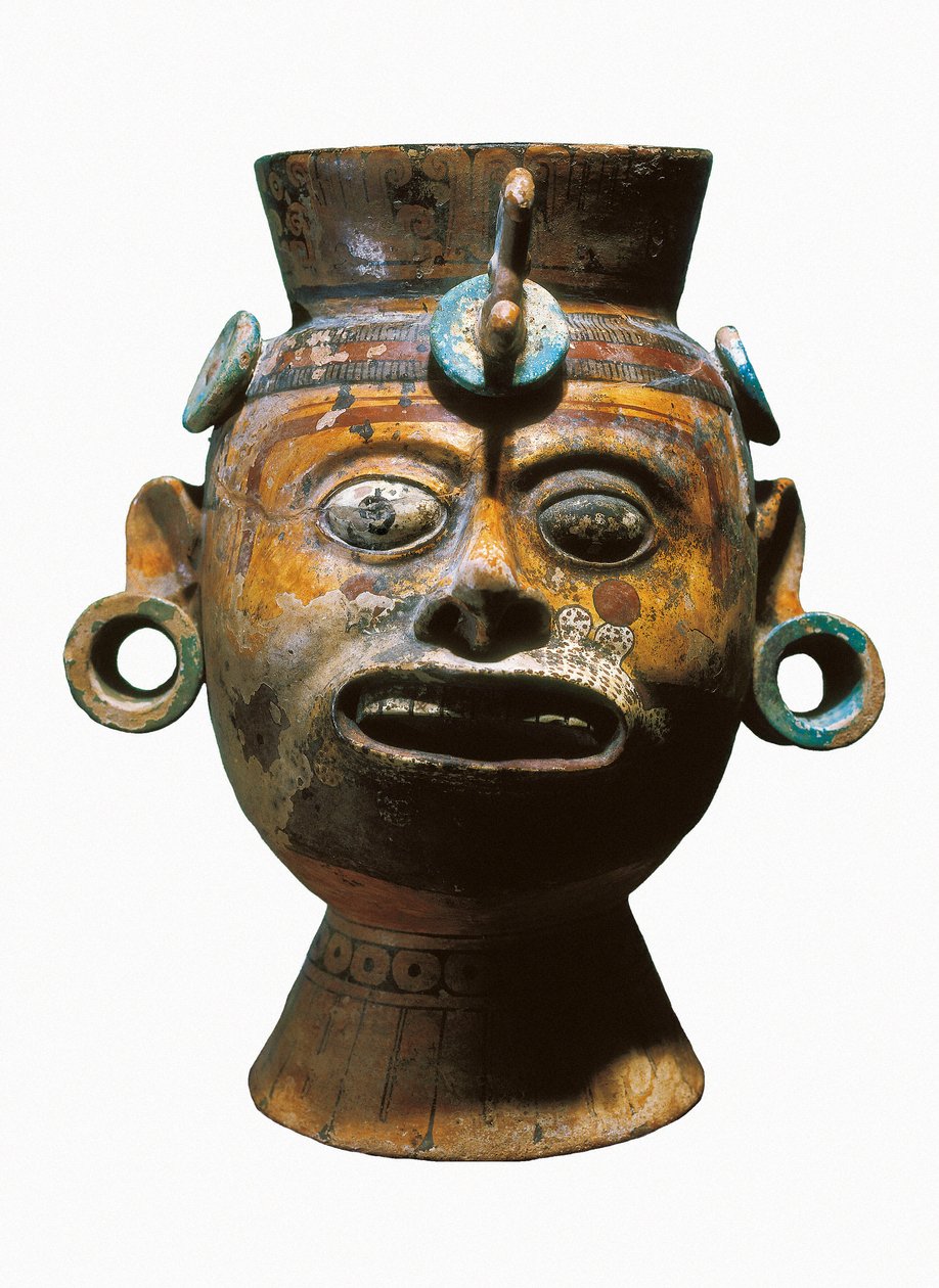 antropomorfik vazo by Mixtec Mixtec