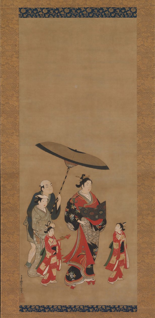 Geçit Töreninde Fahişe, 1730