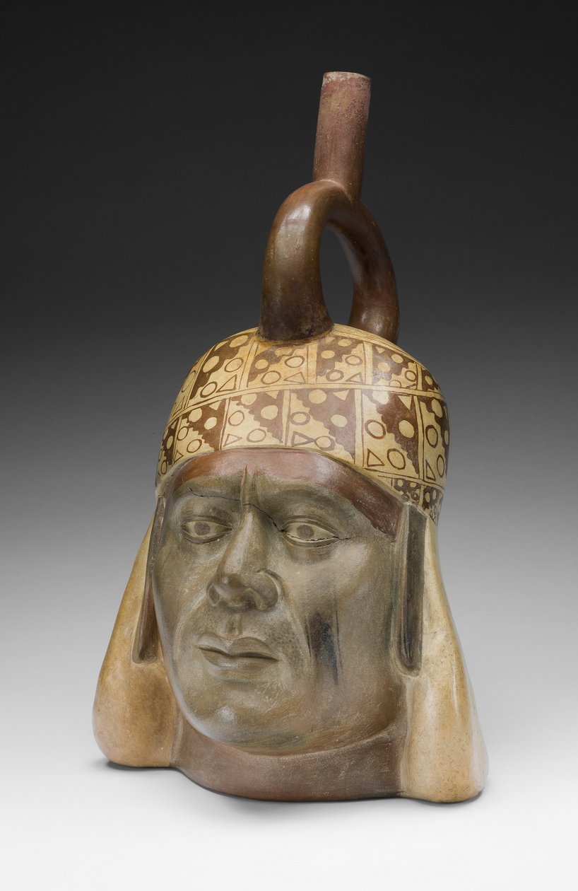 Bir cetvelin portre gemisi by Moche Moche