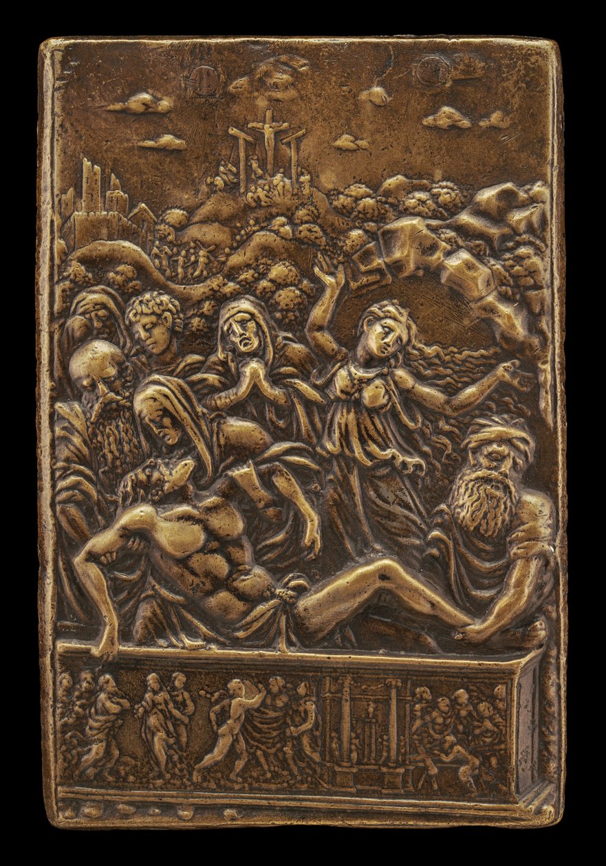 Entombment, 15. yüzyılın sonları - 16. yüzyılın başlarında. by Moderno
