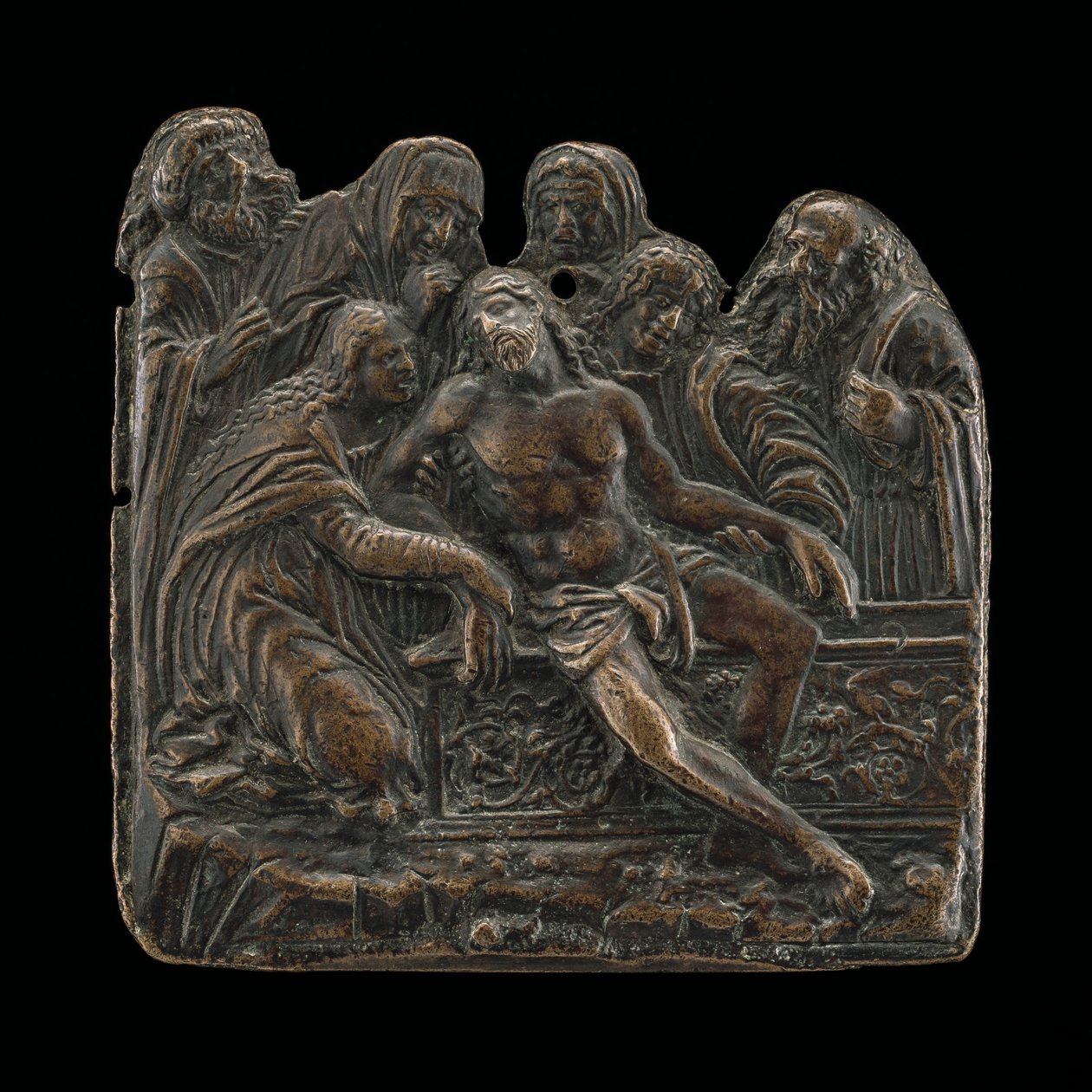 Entombment, 15. yüzyılın sonları - 16. yüzyılın başlarında. by Moderno