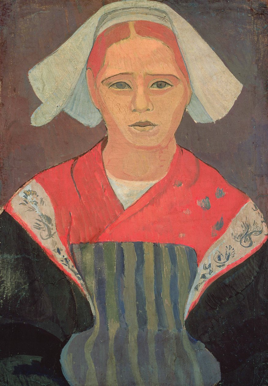 Genç Breton Kız by Mogens Franscesco Hendrik Ballin