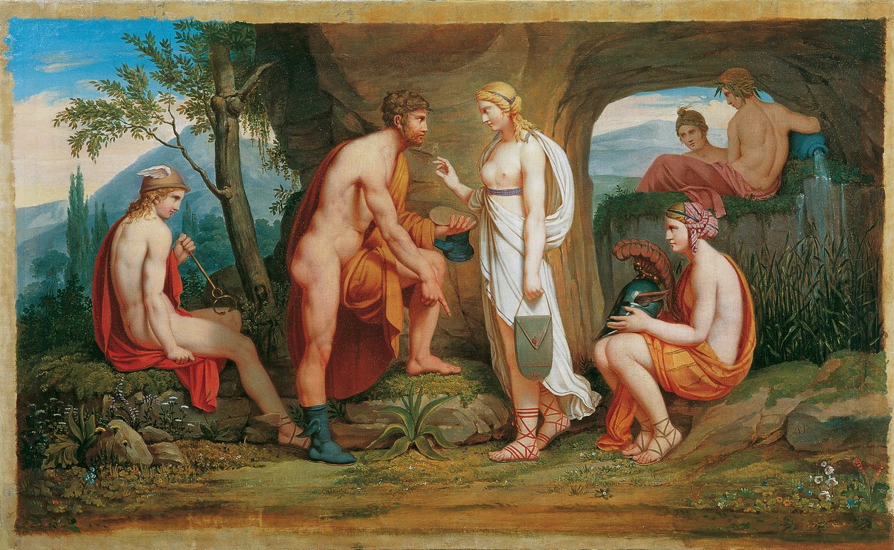 Perseus ve Periler by Monogrammist A. P.