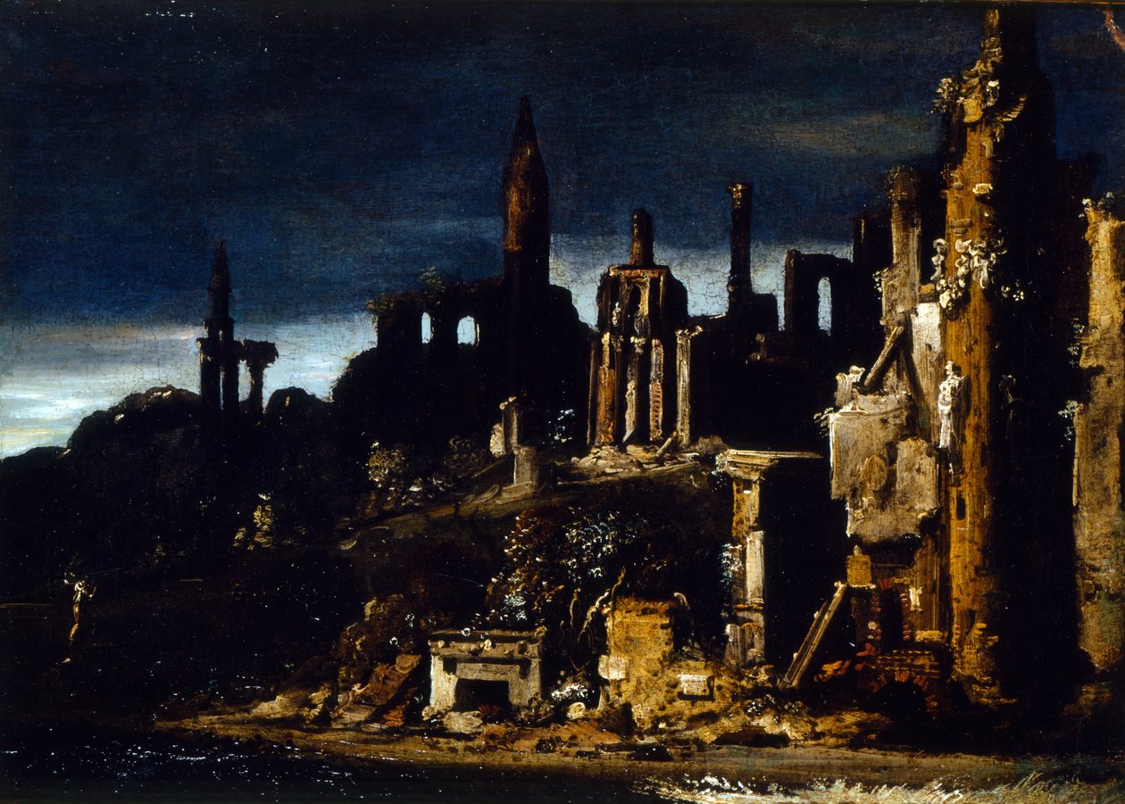harabe şehir by Monsu Desiderio