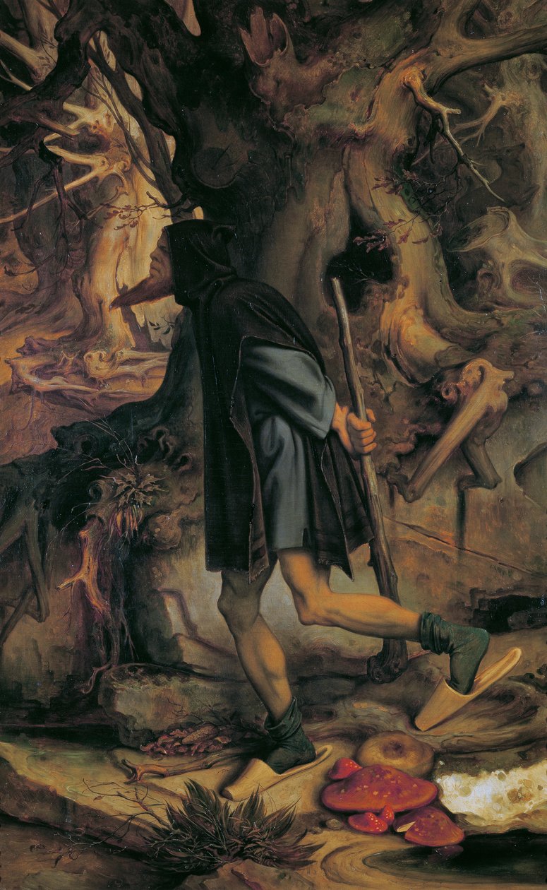 Ruebezahl, 1851. by Moritz Ludwig von Schwind