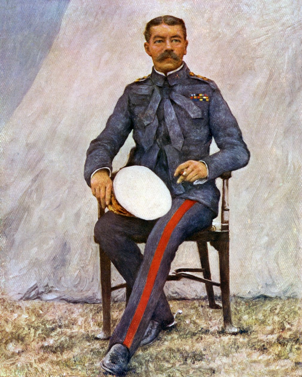 Lord Kitchener Başkomutan, Delhi Durbar 1903 by Mortimer Ludington Menpes