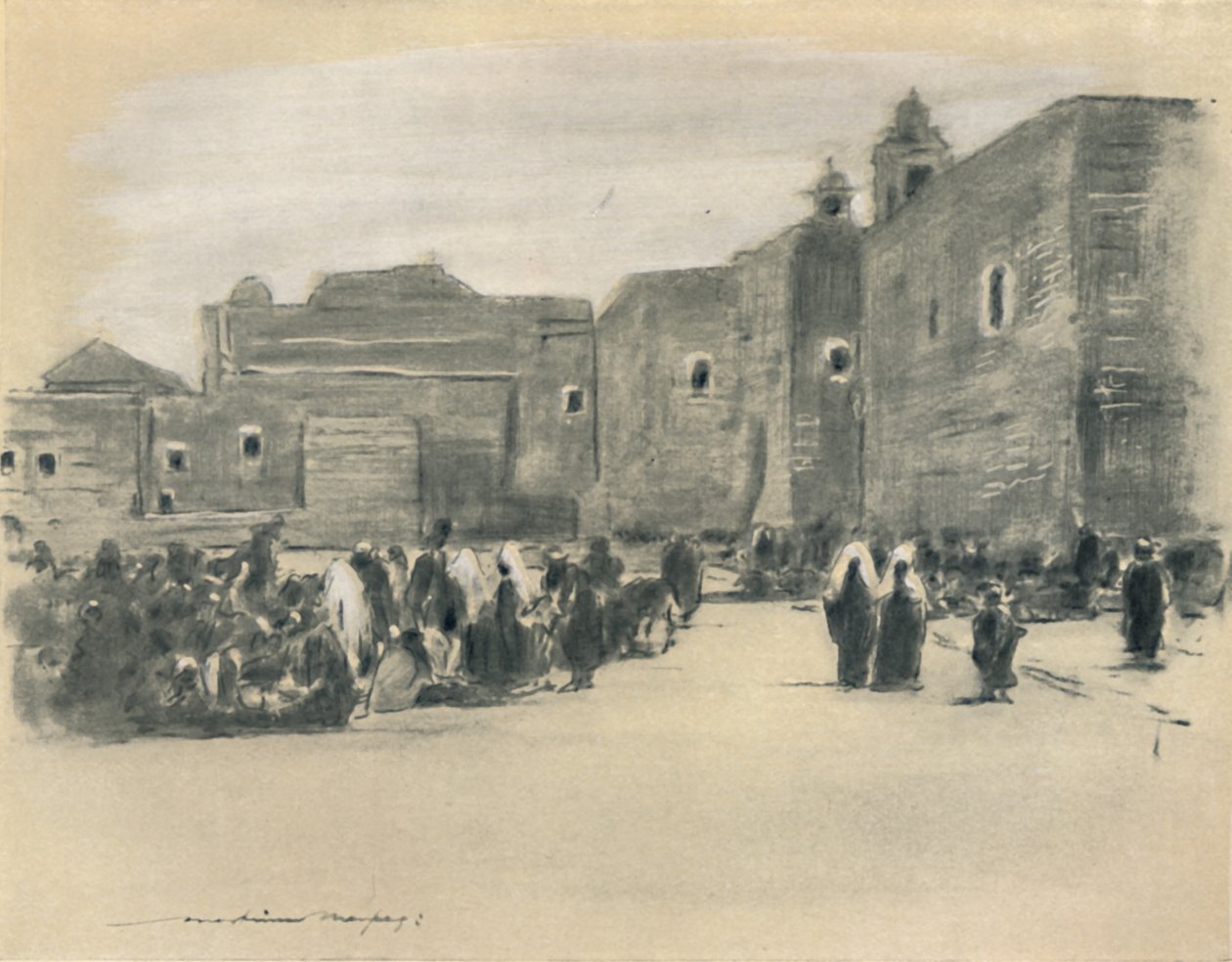 Beytüllahim, 1903 by Mortimer L Menpes
