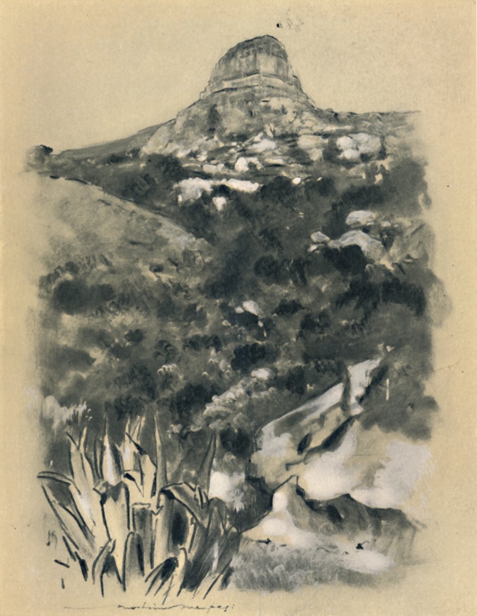 "Bloemfontein", 1903 by Mortimer L Menpes