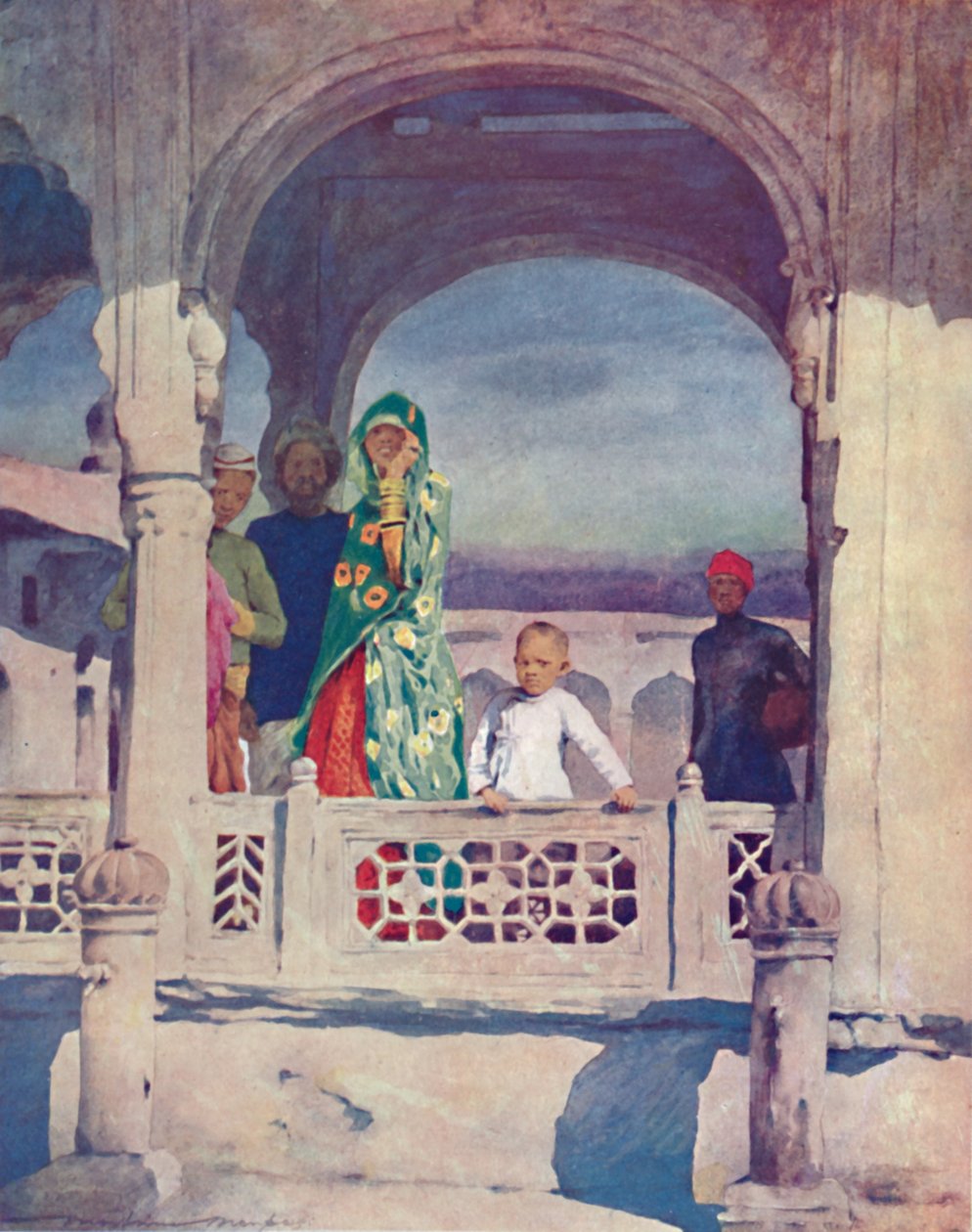 'Yarışmayı İzlemek', 1903 by Mortimer L Menpes