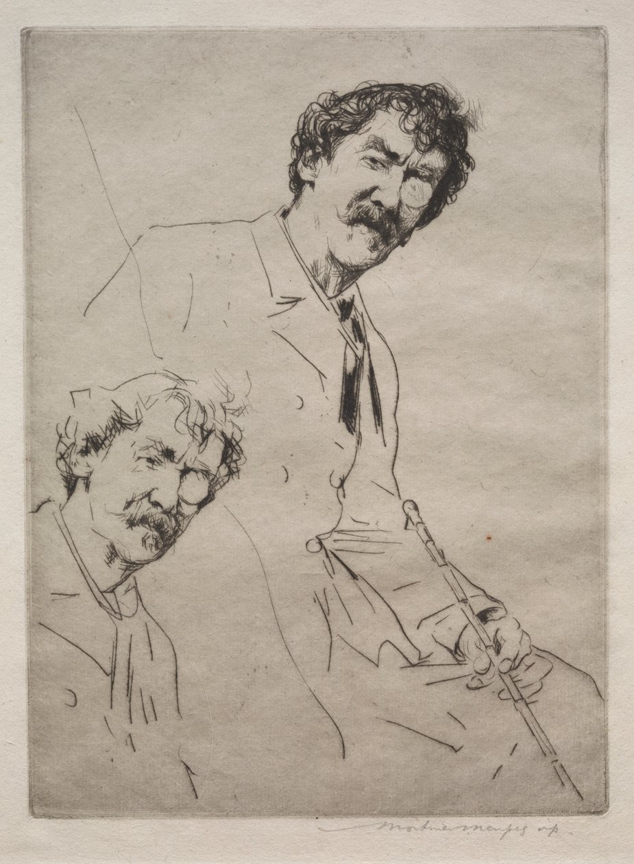 James MacNeill Whistler by Mortimer Menpes