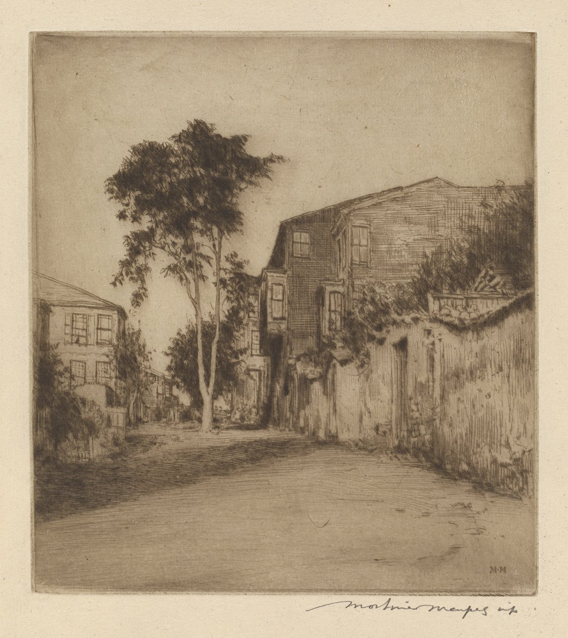 Sicilya Caddesi by Mortimer Menpes