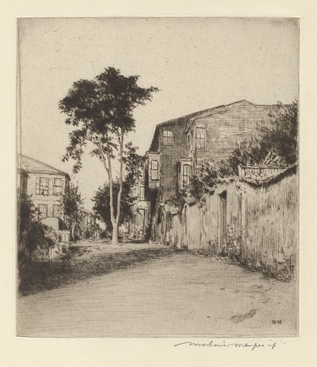 Sicilya Caddesi by Mortimer Menpes