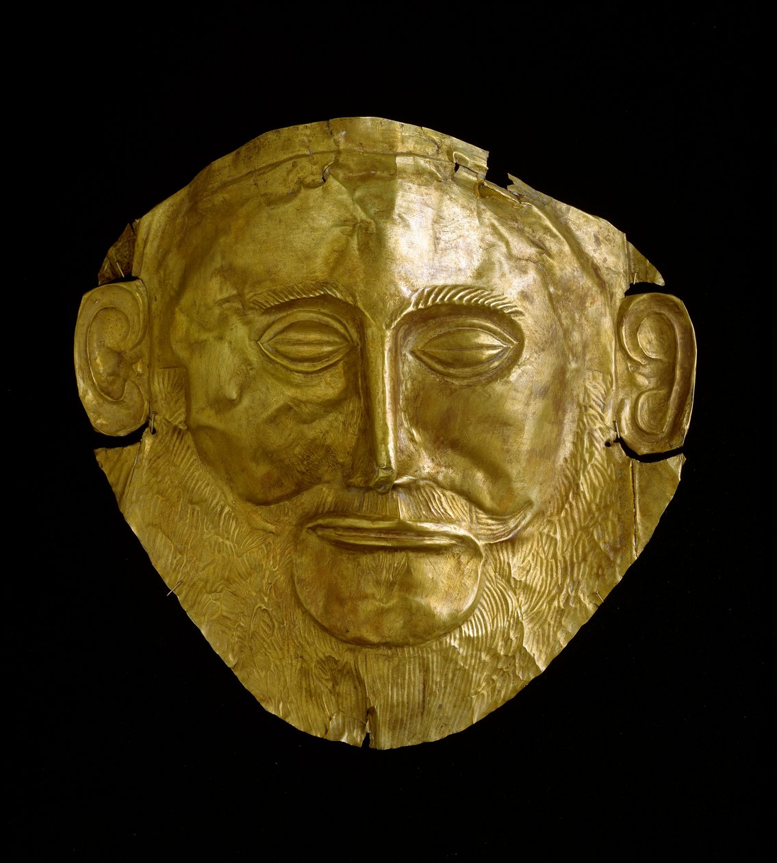 Miken Altınında Cenaze Maskesi (Mycenae) by Mycenaean