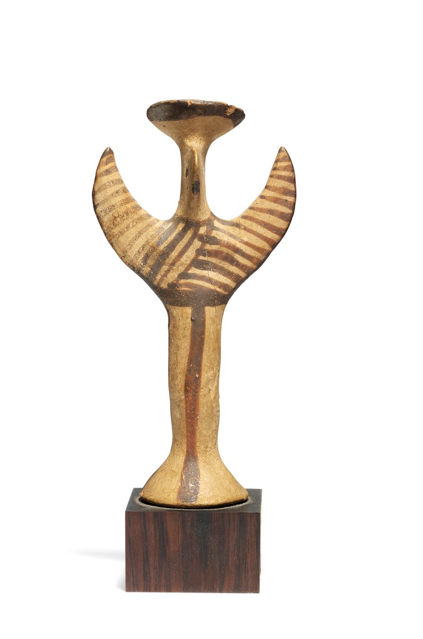 Psi figürü, yaklaşık MÖ 1300-1200 (pişmiş toprak) (ayrıca bkz. 3126448) by Mycenaean