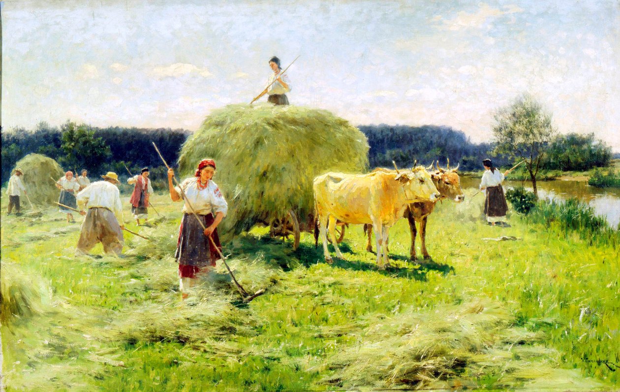 Hey-Yapma, 1906. by Mykola Kornylijowytsch Pymonenko