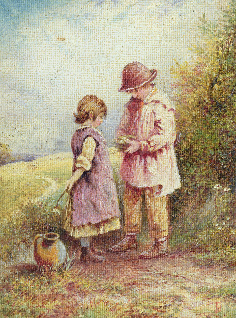 Kuş Yuvası by Myles Birket Foster
